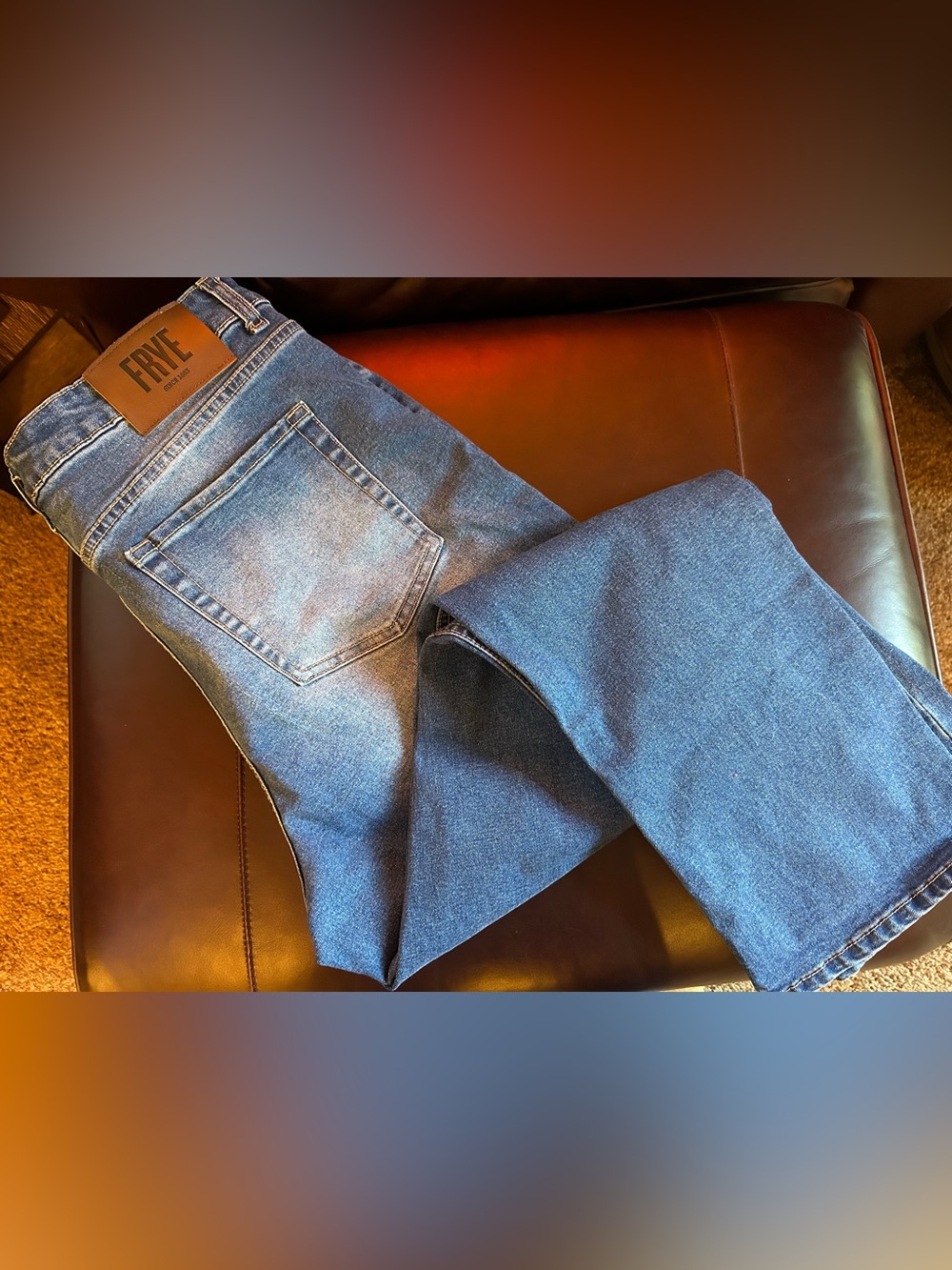 FRYE Women’s Classic Blue Denim Jeans